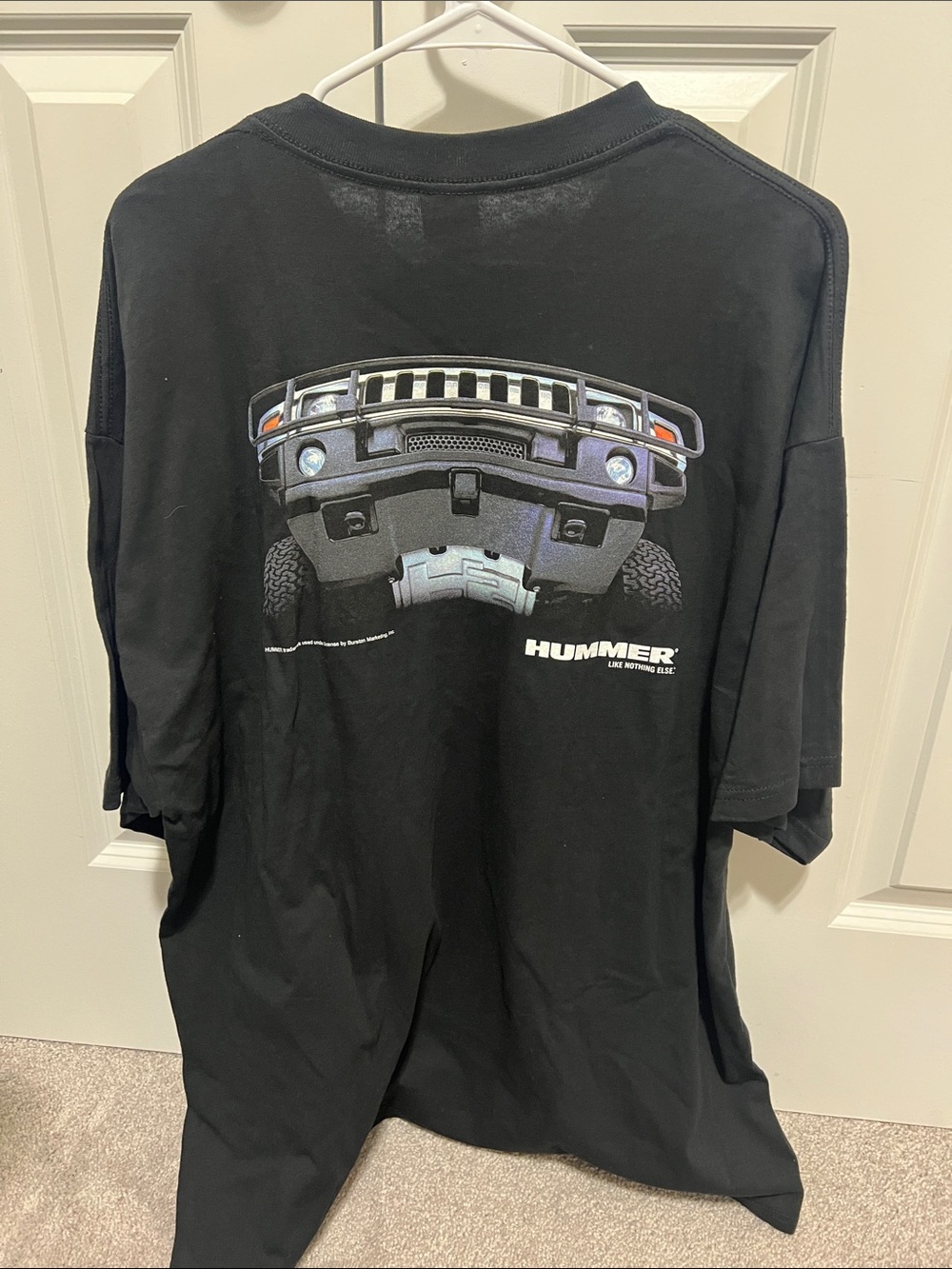 Black Short-Sleeve Graphic Tee Hummer